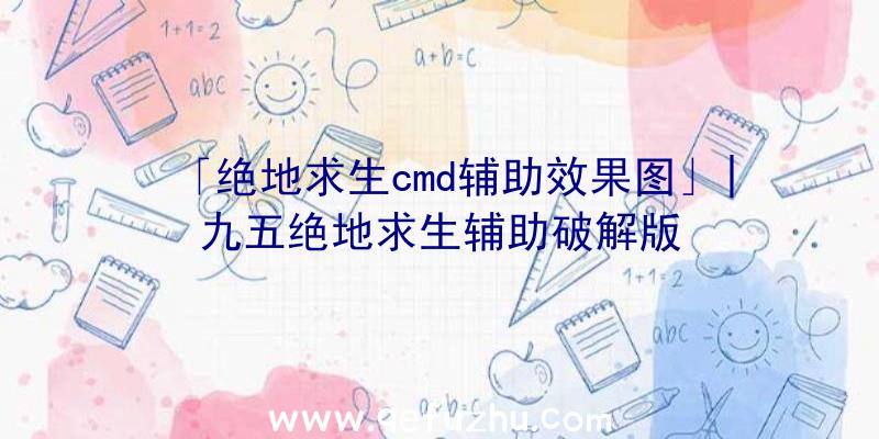 「绝地求生cmd辅助效果图」|九五绝地求生辅助破解版